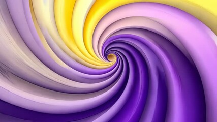 Poster - Swirling colors create vibrant patterns in an abstract digital artwork