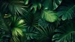 © Irina - Tropical leaves. Jungle background