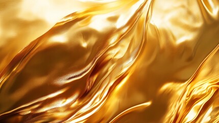 Wall Mural - luxurious metallic golden and bronze paper texture with elegant gradient effect, resembling shimmeri