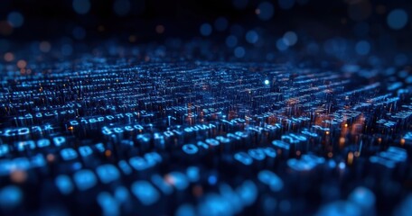 A computer screen with a lot of numbers and letters