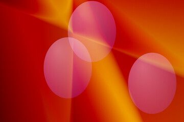 Poster - Beautiful abstract background with circles for art projects, cards, business, posters. 3D illustration, computer fractal