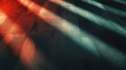 Poster - Textured Background with Diagonal Light Rays in Sports Arena