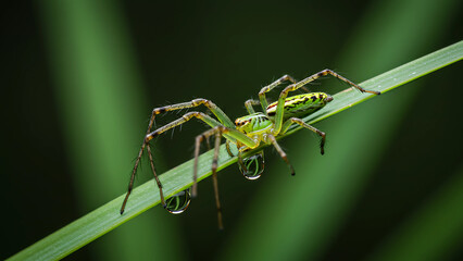 Macro photo of a spider with the best composition and perfect details- 48