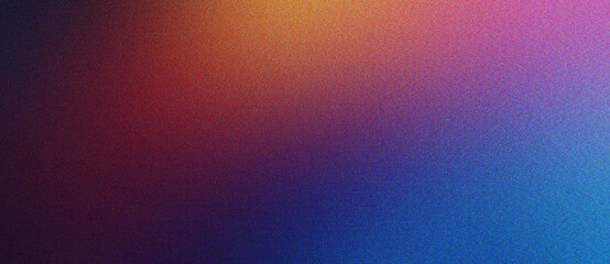 Poster - blue yellow black inspired bright and dreamy grainy texture background trendy aesthetic perfect for 