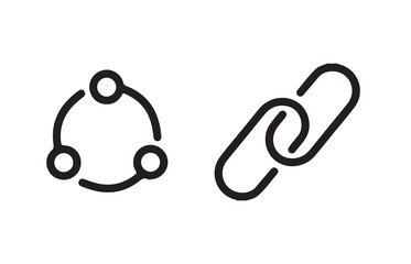 Fototapete - Sharing icons set. Icons share isolated on white background.Set of share icon. Share arrow symbol collection. Vector illustration eps 10.