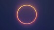 © MP_Artworks - A minimalist golden halo glowing softly over a deep navy-blue gradient background. Elegant and spiritual, perfect for sacred art, luxury branding, or serene design projects.