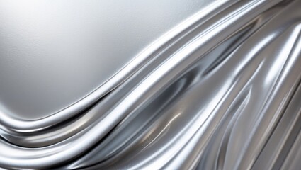 Poster - abstract metal, luxurious shiny backdrop