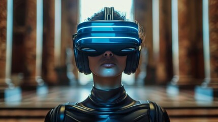 Poster - Exploring virtual reality in a futuristic augmented judiciary setting