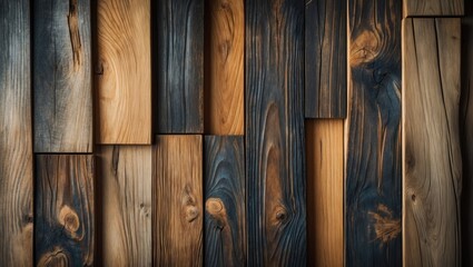 Poster - wood background Plank