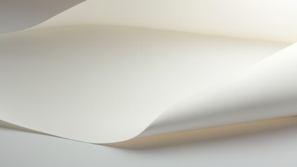 Poster - Felt white soft and rough textile material background texture up close. Empty white fabric backdrop.