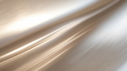 Poster - A soft brushed steel surface showcases a subtle, matte finish with fine, parallel textures formed by light abrasion. This sleek, modern finish gently reflects light, providing a smooth, refined app...