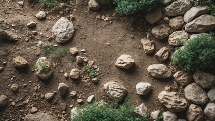 Poster - Texture ground, seamless ground texture