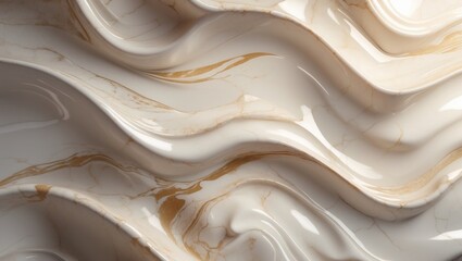 Poster - high definition scan of detailed natural marble texture or background