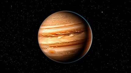 Wall Mural - jupiter, swirling gas giant