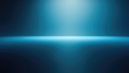 Poster - Background blue abstract. Dark gradient background with blue hues.