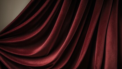 Aufkleber - Close-up perspective of the curtain for background.