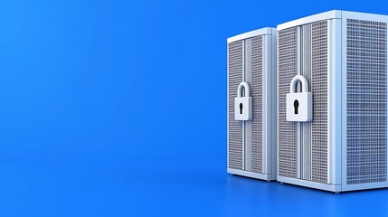 Poster - Secure and Locked Data Storage Solutions in a Modern Blue Environment for Data Protection and Privacy