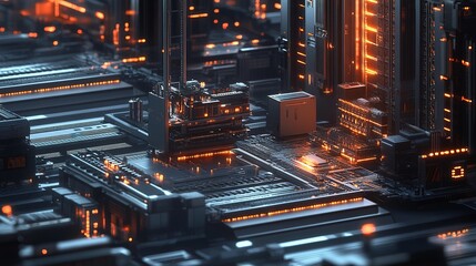 Poster - A next-generation automated production system revolutionizing industry.