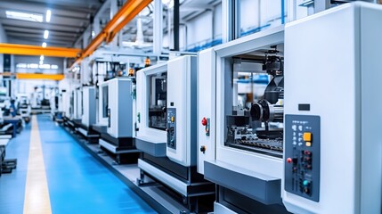 Poster - Self-operating machines in an advanced production facility.