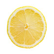 © Jame - Fresh Cut Lemon Slice on White Background