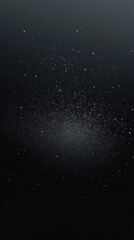 Aufkleber - Abstract representation of scattered particles against a dark background