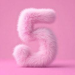 Poster - 3d rendering digital font big sale event countdown concept element