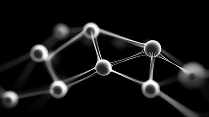 Poster - abstract light three-dimensional luminous particles technology sense kv main visual background