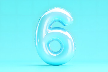 Poster - 3d rendering digital font big sale event countdown concept element