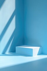 Poster - A minimalist design element in a modern room with a calm atmosphere
