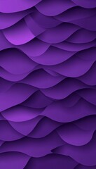 Poster - Seamless Soft Violet Gradient, 3D Minimalist Pattern, Monochromatic Colors, Delicate Background