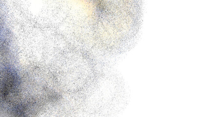 Aufkleber - Rough noise effect. Smoke effect for decoration and covering isolated on the transparent overlay background.