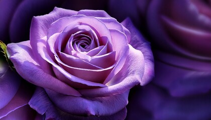 Wall Mural - closeup of purple splash (oh wow!) rose flower bred by tom carruth, usa 2009- 5936