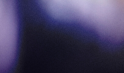 Wall Mural - purple and black abstract background design template with grainy noise