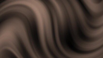 Poster - A smooth, abstract wave pattern in warm brown tones, creating a sense of movement and fluidity.