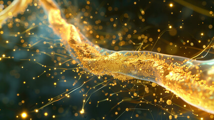 Poster - This Dynamic depiction of genetic changes for youth extension via bioengineering.