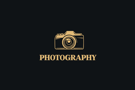 Photography. Camera icon. Solid icon vector illustration. For website design, logo, app, template. 