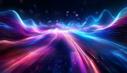 abstract blue background with binary code