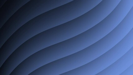 Poster - A smooth, flowing gradient design featuring soft, wavy lines in shades of blue, creating a calming and modern digital background.