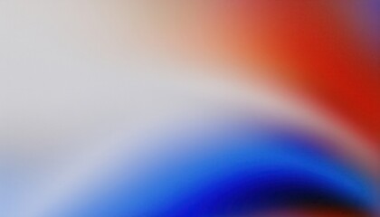 Aufkleber - abstract fluid gradient with red, blue, and white hues blending in a soft motion, perfect for background and modern design