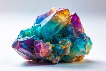 Poster - Raw Mineral Specimen, Unique Textures & Sheen, Minimalist Photography
