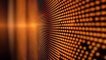 Poster - Transitioning with vivid orange popping grids creating a striking visual effect in a dynamic space, 4K transition with popping grids