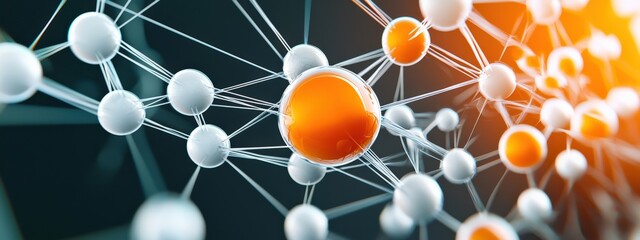 Poster - Abstract Visualization of Molecular Structures with Colorful Elements