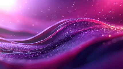 Wall Mural - mesmerizing purple and pink abstract background with water droplets, a stunning visual texture
