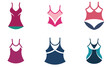 © Mdaminul - Collection of Stylish Women's Swimwear Tops