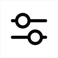 Wall Mural - an icon representing settings or configuration options.