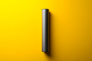 Poster - minimalist promo ad of product on podium generative ai