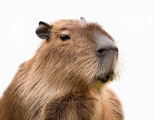 capybara isolated on a white background