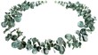 © Anna - Elegant green eucalyptus wreath for natural decor and invitations