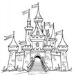 © Andrew - Majestic Castle coloring page