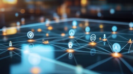 Poster - Global Network Connectivity, Digital World Interconnection